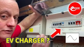 EV CHARGER installation UK  can you connect to an existing CONSUMER UNIT [upl. by Lewan]