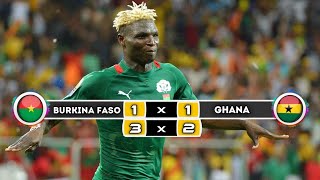 Burkina Faso 🇧🇫 × 🇬🇭 Ghana  1 3 × 2 1  HIGHLIGHTS  All Goals  Semi Final Cup africain 2013 [upl. by Elli]