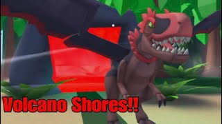 Volcano Shores  World Defenders  Roblox [upl. by Ahsened]