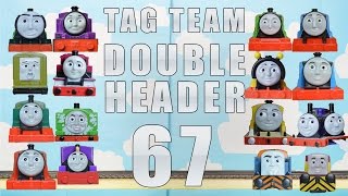 TAG TEAM ACTION Worlds STRONGEST Engine 67 THOMAS AND FRIENDS PLAYTIME [upl. by Bechler]