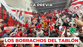 UNA FIESTA cómo es la previa de una parte de LBDT en el Monumental  River vs Sarmiento [upl. by Bloom353]