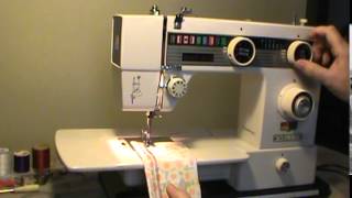 NIFTYTHRIFTYGIRL Vintage Nelco convertible Freearm sewing machine [upl. by Zusman]