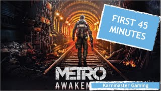 First 45 Minutes of Metro Awakening on PSVR2 [upl. by Onairot]