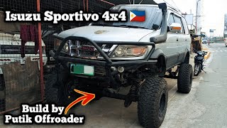 Isuzu Sportivo 4x4 build by Putik Offroader amp Auto Repair Shop  Nellywerkz TV [upl. by Ynetsed]