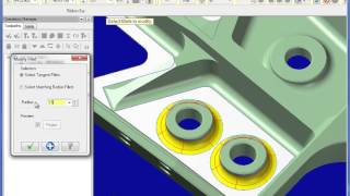 Whats New  Mastercam X7 Solid Fillet Modification [upl. by Ymerej]