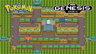 Pokémon Fire RedLeaf Green  PewterViridian City Sega Genesis remix Sonic 2 version [upl. by Rafaelle]