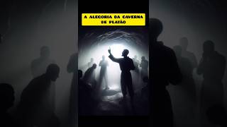 A alegoria da caverna de Platão curiosidades historia viral [upl. by Nelyag907]