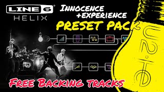 Line 6 Helix Guitar Patch The Edge U2 Ie 2015 Tour Inspired Preset Pack  Free Backing Tracks [upl. by Iaria313]