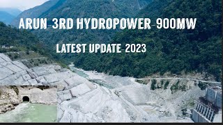 Visit arun 3 hydropower project nepal  Arun 3rd hydropower latest update  NumMakalu5 drones [upl. by Genesia536]