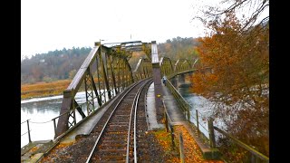 ★ 🇨🇭Cab ride along the Rhein Glattbrugg  Basel RB Switzerland 112018 [upl. by Eiddal557]