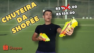 COMPREI UMA CHUTEIRA DA SHOPEEÉ BOA [upl. by Llerol396]