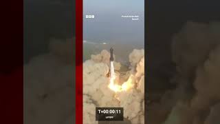 Elon Musk’s SpaceX Starship rocket explodes minutes after launch Shorts Starship ElonMusk [upl. by Caty]