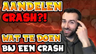 AANDELEN CRASH WAT TE DOEN BIJ EEN CRASH  MIJN PLAN [upl. by Nitsraek]