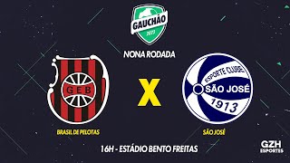 AO VIVO com imagens Brasil de Pelotas x São josé  Gauchão 2024  18022024 [upl. by Zampino]