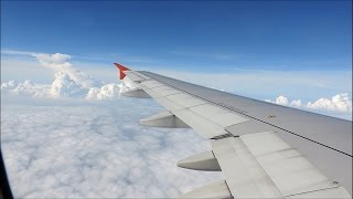 20102014 AirAsia AK6412 Johor Bahru  Penang ride [upl. by Atsirhcal]