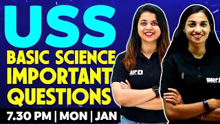 USS Exam Science  Important Questions  Exam Winner USS [upl. by Patrice]