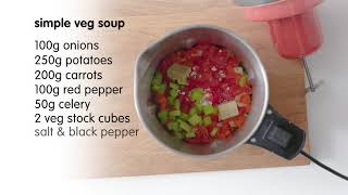 Morphy Richards Soup Maker  recipe inspiration [upl. by Calloway]