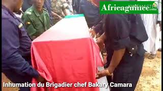 Tué à Conakry le Brigadier Chef Bakary Camara a été inhumé à Ourekaba [upl. by Higley]