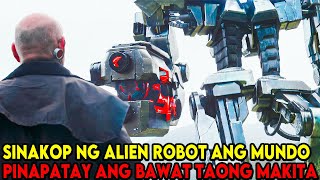 SINAKOP NG ALIEN ROBOT ANG EARTH GINAGAWANG ALIPIN ANG TAO AT PINAPATAY KAPAG TUMAKAS ANG MGA TAO [upl. by Conrade]