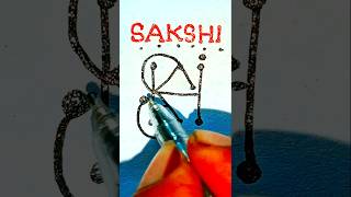 Sakshi ka branded logo design badshah viralshort newsong [upl. by Riay998]