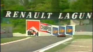 San Marino Grand Prix 1994  Brundle vs Martini MTV3 [upl. by Hasan]