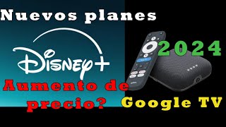 Como funciona el nuevo Disney Plus en Google TV [upl. by Yrrep9]