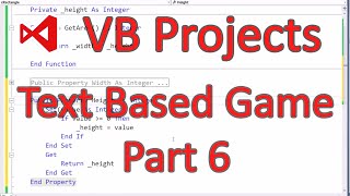 VBNET 2013 Text Based Game Part 66 [upl. by Ger]