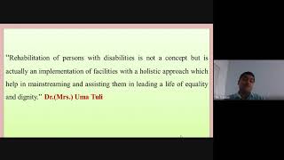 Meaning Definitions Objectives Process and Scope of Rehabilitation [upl. by Tracy]