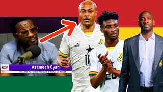 ASAMOAH GYAN Finally Speaks On Black Stars Problems Dede Ayew Mohammed Kudus His Replacement🇬🇭 [upl. by Mikey]