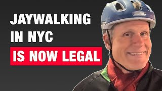 Jaywalking Decriminalized in NYC [upl. by Corly707]