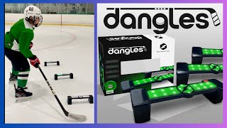 Bolt Dangles Hockey Stickhandling Training Aids on Ice Fun Games for Kids [upl. by Inor447]