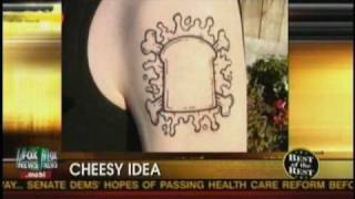 Grilled Cheese Tattoos  Melt Bar and Grilled on Fox News [upl. by Nivrag]