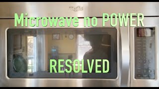 Whirlpool Microwave fuse replacement  Step by Step [upl. by Obeng686]