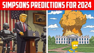 Simpsons Prediction For 2024 [upl. by Erdne]