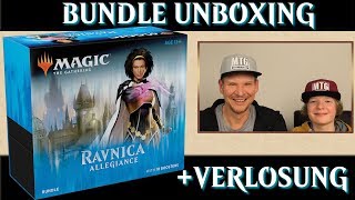 Unboxing Ravnicas Treue Bundle Magic the Gathering deutsch traderonlinevideo MTG Trader Fat Pack [upl. by Angelita]