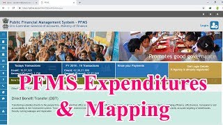 PFMS Expenditures and Vendors Mapping Easy steps  PFMS Registration Demo PFMS Training Video PFMS [upl. by Suez]