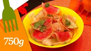 Salade de radis au gomasio  750g [upl. by Ennaehr]