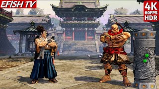 Yagyu Jubei vs WanFu Hardest AI  Samurai Shodown [upl. by Notxarb]