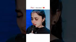 Ek Tarfa  Darshan Raval  song cover by Areeba Saifi shorts youtubeshorts cover [upl. by Merrick]