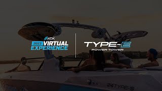 ATX Surf Boats TypeE Power Tower  ATX Surf Boats Virtual Experience [upl. by Nwahshar]