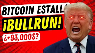 🔴 URGENTE ¡¡¡BITCOIN ESTALLA HASTA 90000 ➤ ETF de BITCOIN en Wall Street Hoy [upl. by Nayk]