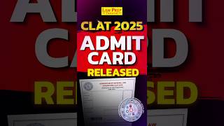 CLAT 2025 Admit Card OUT MustHave Items for Exam Day Success [upl. by Berthe]