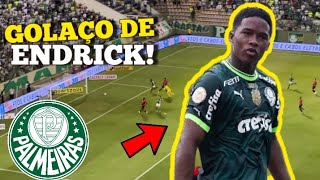 GOL DE ENDRICK PALMEIRAS 1X0 ATLÉTICOPR [upl. by Vitkun896]