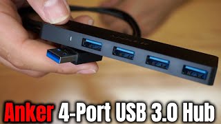 Anker 4 Port USB 30 Hub First Look [upl. by Ellora]