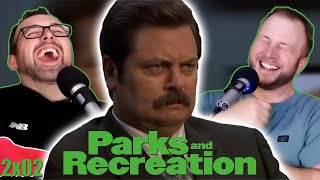 PARKS AND RECREATION 2x02 Reaction THE STAKEOUT [upl. by Hcone]