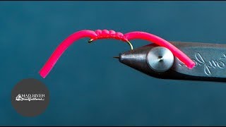 SQUIRMY WORMY Fly Tying Tutorial [upl. by Arahat160]