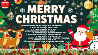 Top 25 Classic Christmas Songs of All Time 🎄The Greatest Christmas Songs Medley 2024 with Lyrics [upl. by Raimundo]