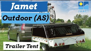 Jamet Outdoor AS Trailer Tent  2022 Model [upl. by Pinelli]