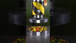 Candy Crush Vs 150 Ton Hydraulic Press Crushing 🍭🍬 shorts hydraulicpress satisfying candycrush [upl. by Mable]