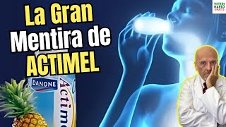 😱 LA GRAN MENTIRA DE ACTIMEL Y SUS BENEFICIOS COMO PROBIOTICO 😱 [upl. by Haeli470]